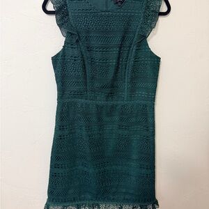 J. Crew Cap Sleeve Lace Dress